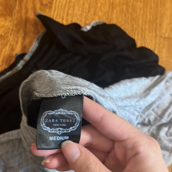 Zara Terez Girl’s Black and Grey Popcorn Long Sleeve Size M - Picture 4 of 5